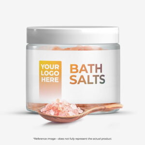 White Label Bath Salts packaging