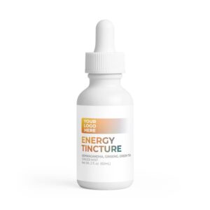 White Label Energy Tincture packaging