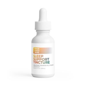 White Label Sleep Support Tincture packaging