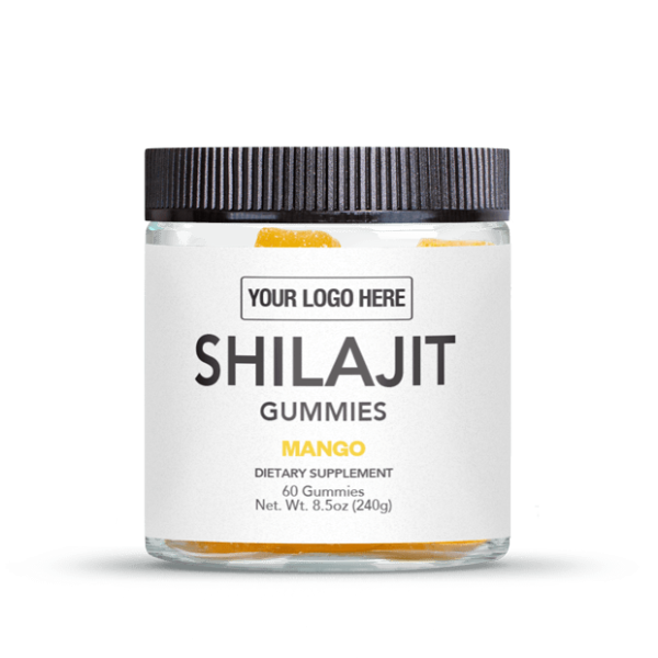 White Label Shilajit Gummies - Mango