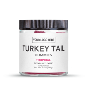 white label turkey tail gummies