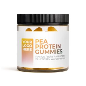 White Label Pea Protein Gummies