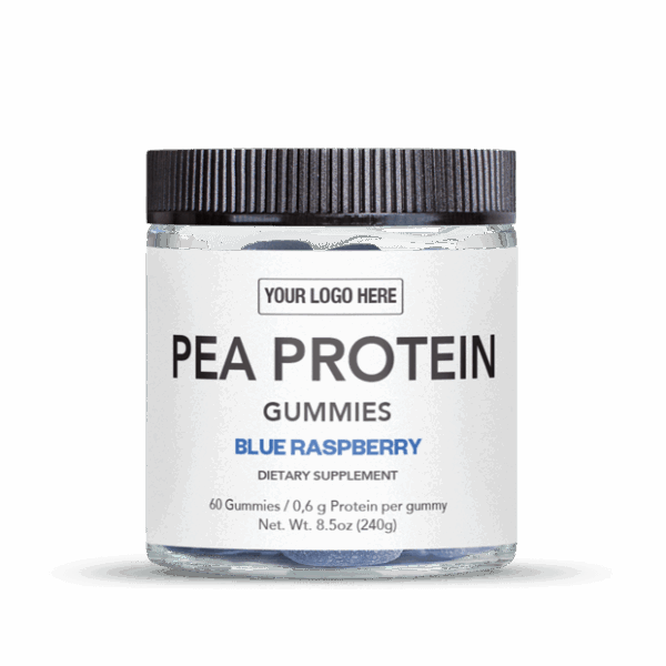 White Label Pea Protein Gummies
