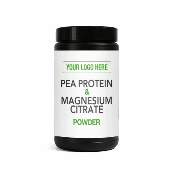 Pea Protein & Magnesium Citrate Powder