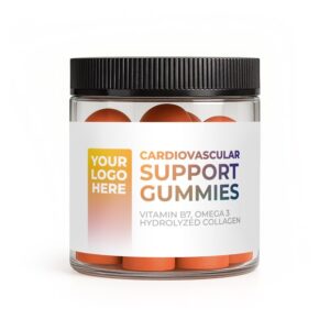 white label cardiovascular support gummies product