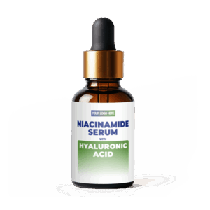 White Label Niacinamide Serum with Hyaluronic Acid