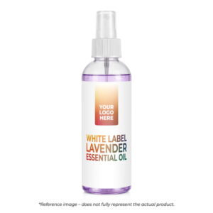 White Label Lavender Essential Oil packaging