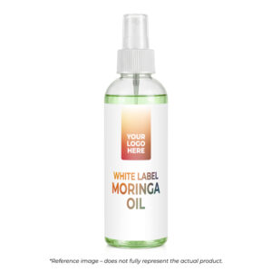 White Label Moringa Oil packaging