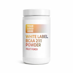 White Label BCAA 2:1:1 Powder – Fruit Punch packaging