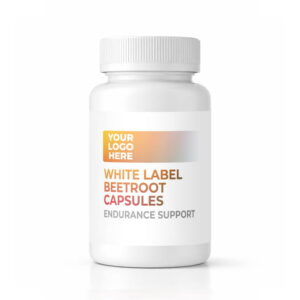 White Label Beetroot Capsules – Endurance Support packaging