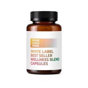 White Label Best Seller Wellness Blend Capsules packaging