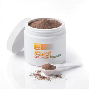 White Label Chocolate Collagen Powder packaging