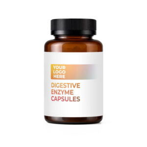White Label Digestive Enzyme Capsules packaging