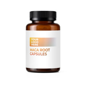 White Label Maca Root Capsules packaging