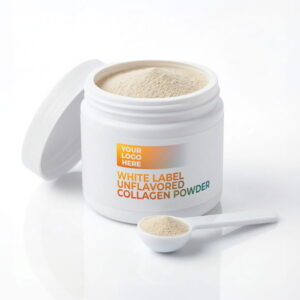 White Label Unflavored Collagen Powder packaging