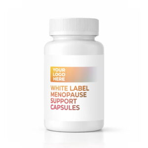 White Label Menopause Support Capsules packaging
