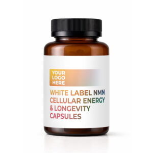 White Label NMN Cellular Energy & Longevity Capsules packaging