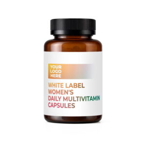 White Label Women’s Daily Multivitamin Capsules packaging